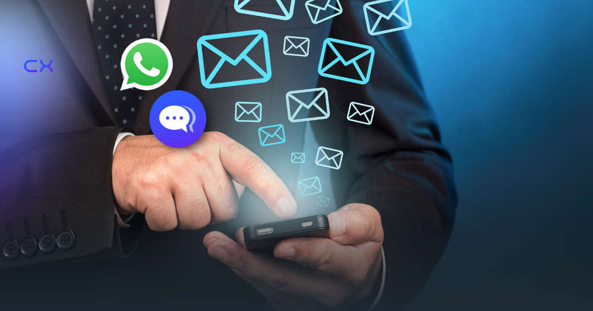 WhatsApp, SMS e E-mail no Conciex: Como escolher o Canal de disparo certo para cada mensagem?